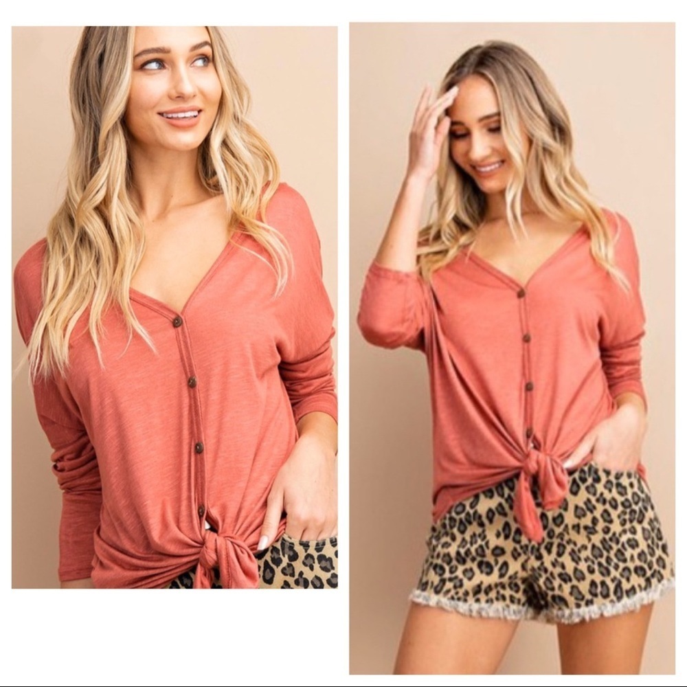 NEW! Long Sleeve Button Down!